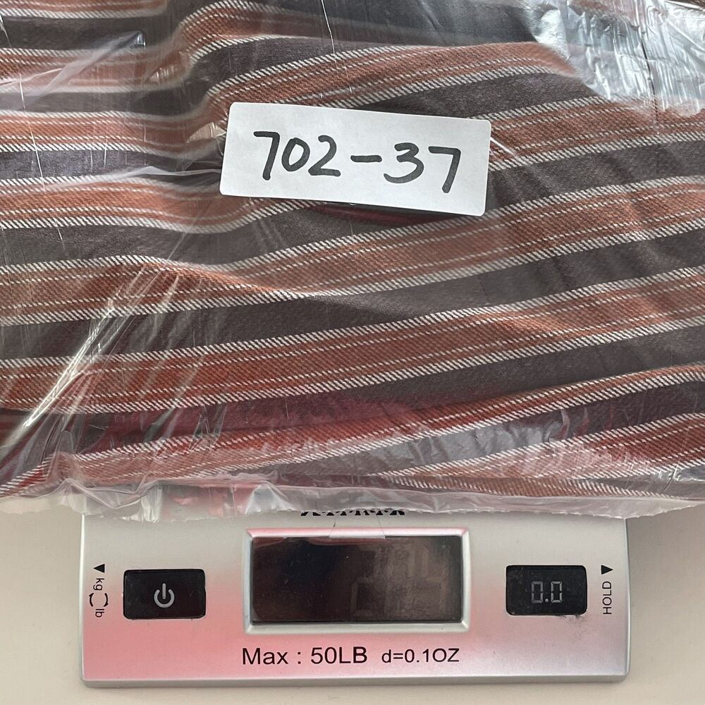 Free People Brown Striped Western Boho Ellie Pull On Barrel Pants - Size L - Picture 13 of 13